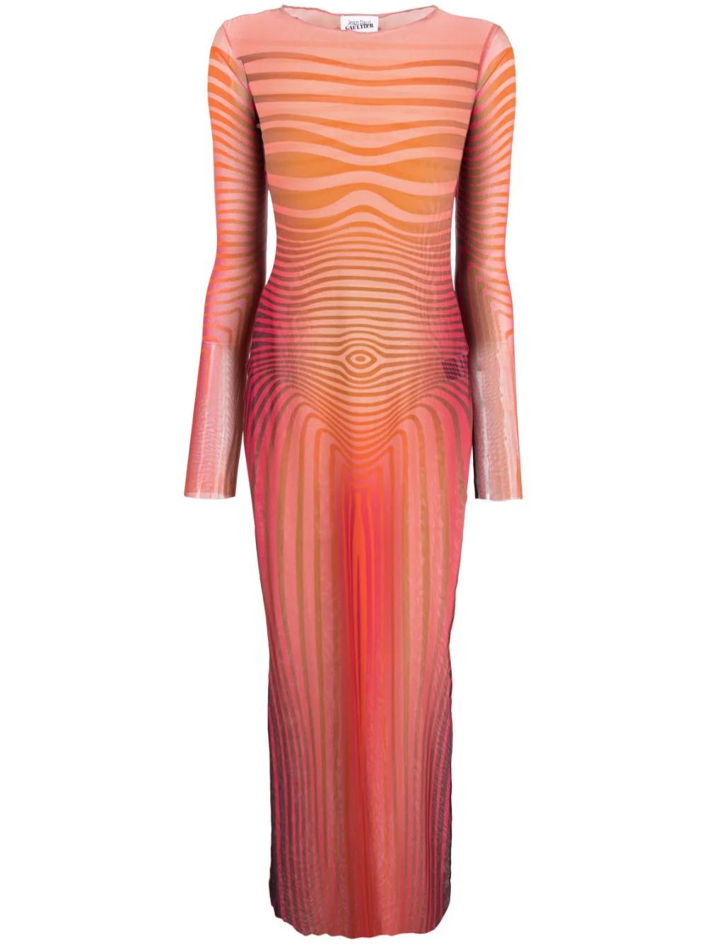 Body Morphing striped dress | Farfetch Global