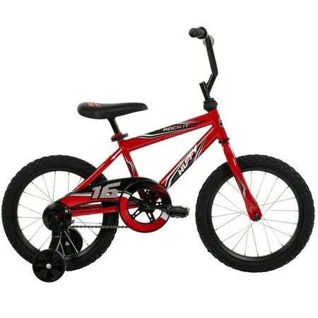 Huffy 16" Rock It Kids' Bike, Fits Riders 42" - 48", Red, Child, Boys | Walmart (US)