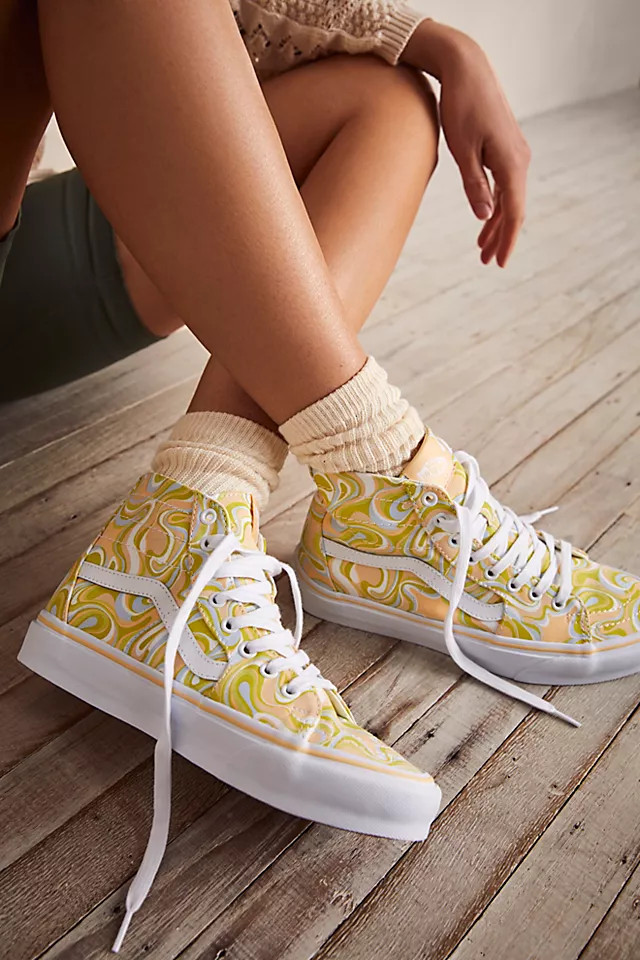 Sk8-Hi Tapered Eco Theory Hi-Top Sneakers | Free People (Global - UK&FR Excluded)