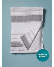 Made In Turkey 36x70 Turkish Cotton Beach Towel | HomeGoods