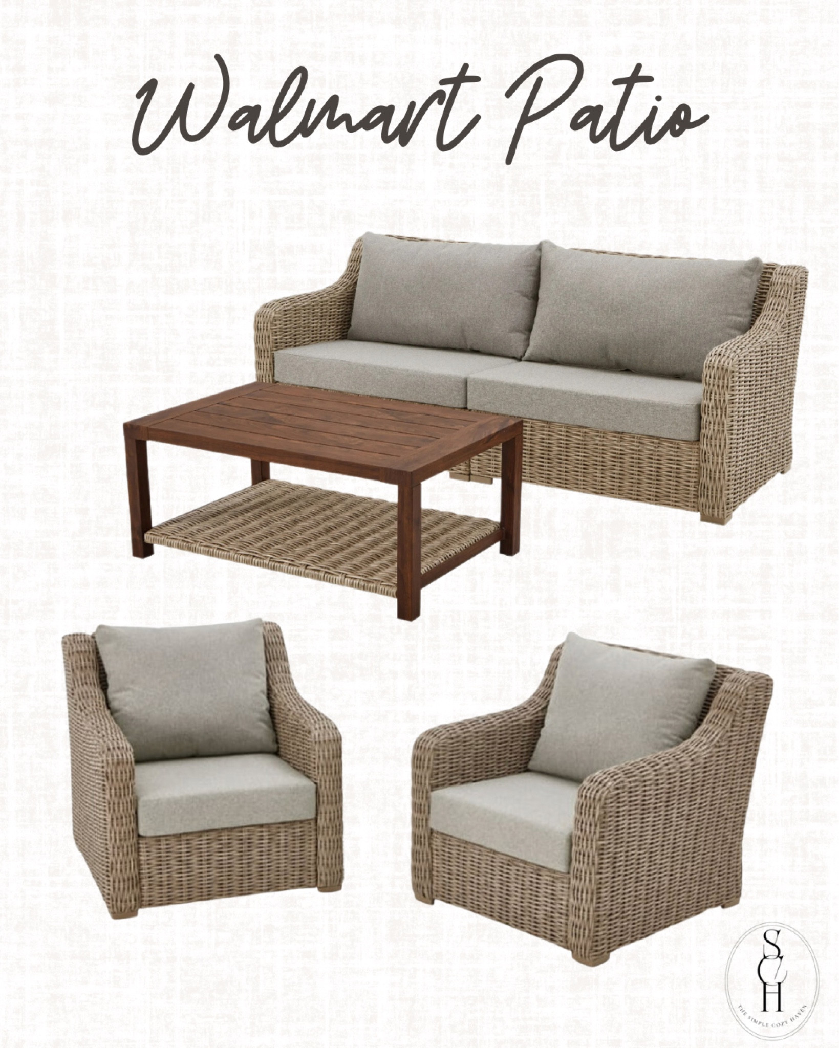Walmart Patio Finds! Comfort at an amazing price point! 

#LTKSeasonal #LTKFamily #LTKHome