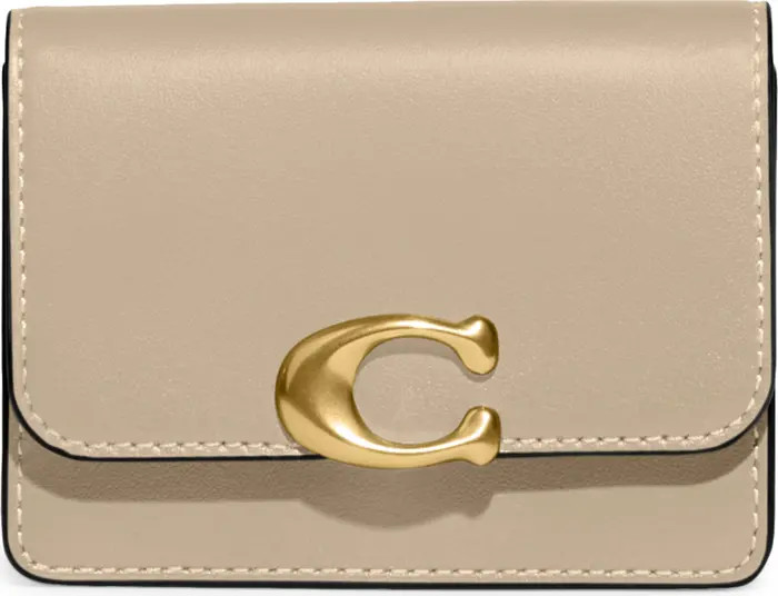 COACH Bandit Leather Card Holder | Nordstrom | Nordstrom