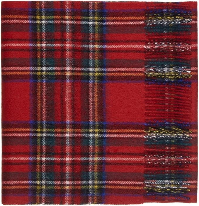 Oxfords Cashmere 100% Lambswool Tartan Plaid Scarf | Amazon (US)
