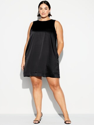 The Occasion by Old Navy Satin Mini Shift Dress | Old Navy (US)