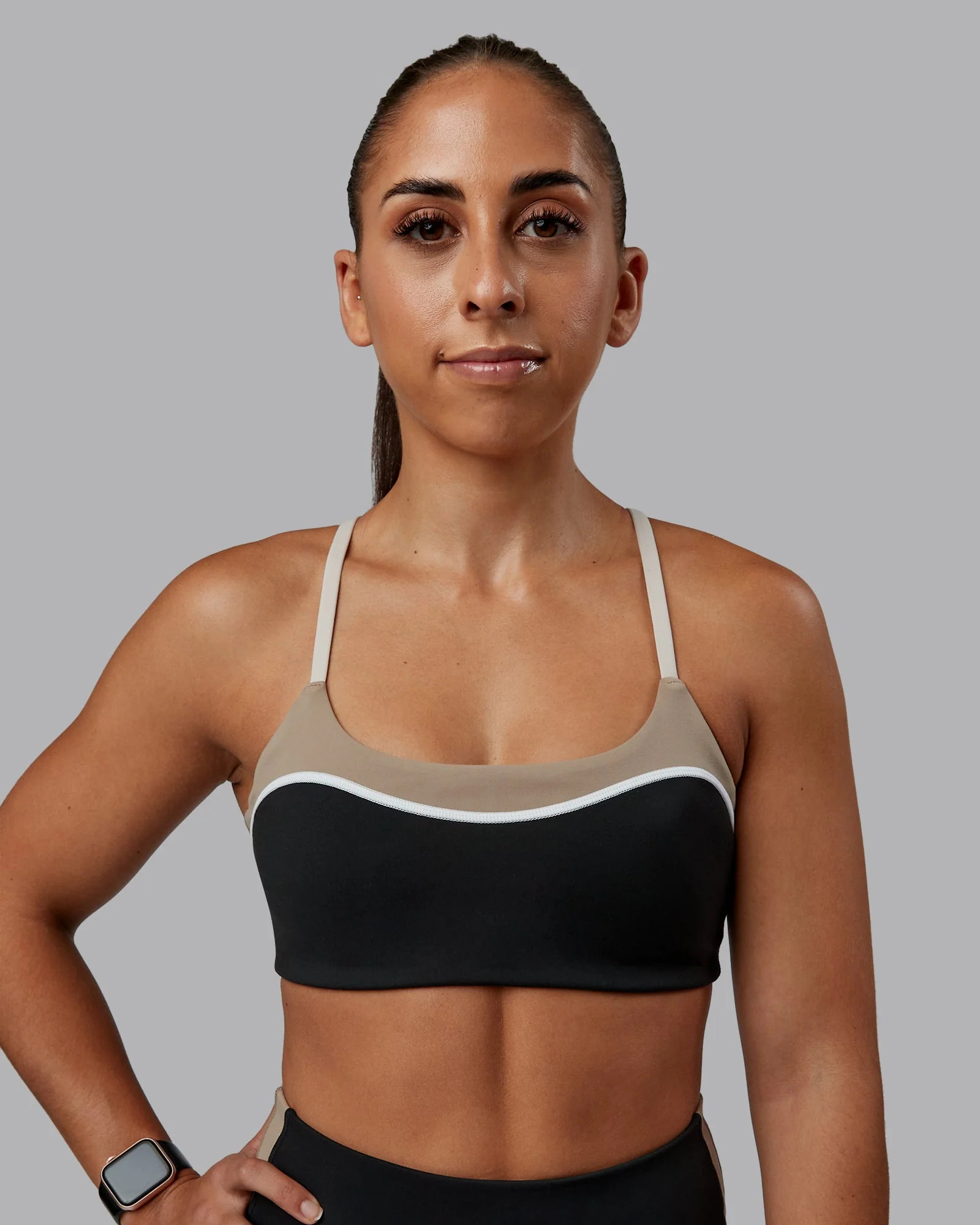 Embrace Sports Bra - Black-Multi | LSKD | LSKD