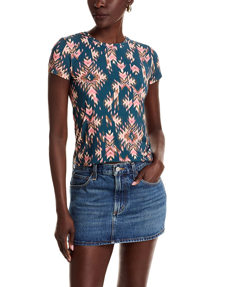 L'Agence Ressi Crewneck Ganado Tee | Bloomingdale's (US)