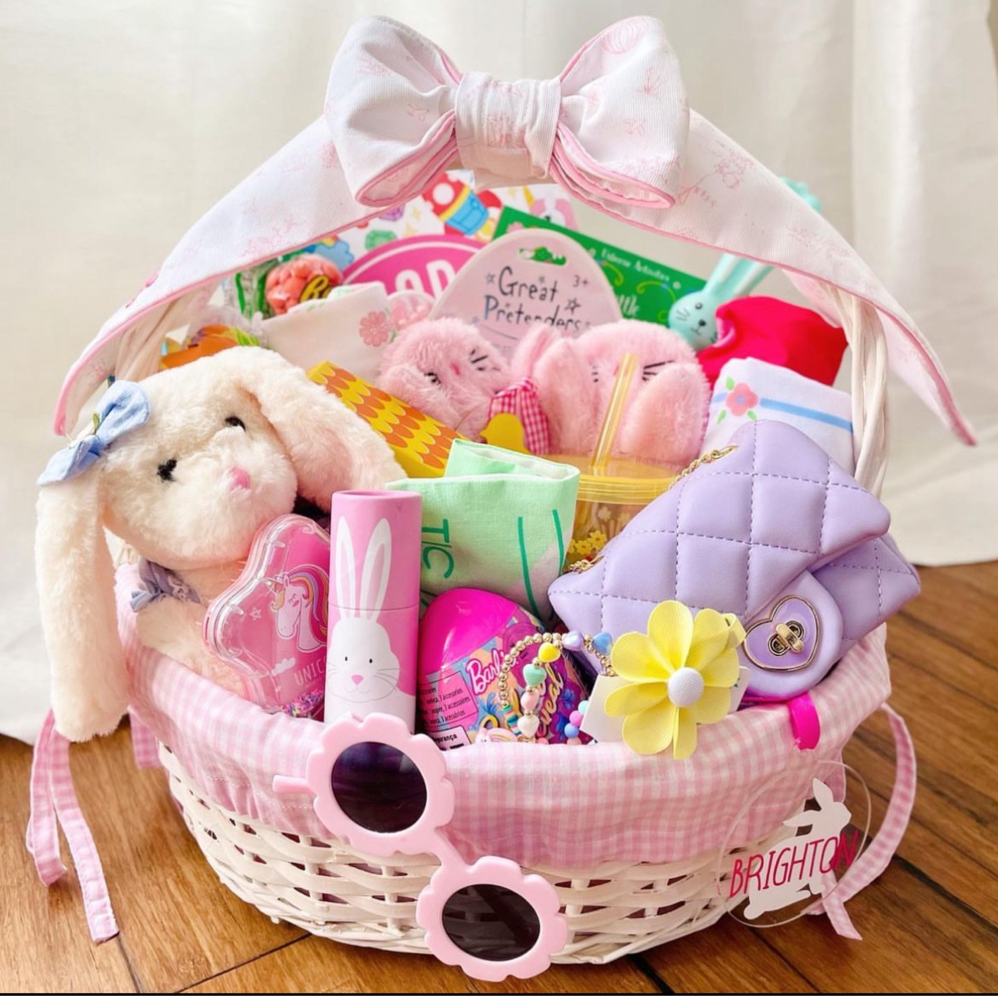 Easter Basket 🐣🐰✝️

Easter basket, Easter basket fillers, Easter basket gifts, Easter gifts, Easter bunny, bunny slippers, kids gifts, toddler girl gifts, Easter egg, Easter purse, purple purse, basket bow 

#LTKbaby #LTKkids #LTKSeasonal