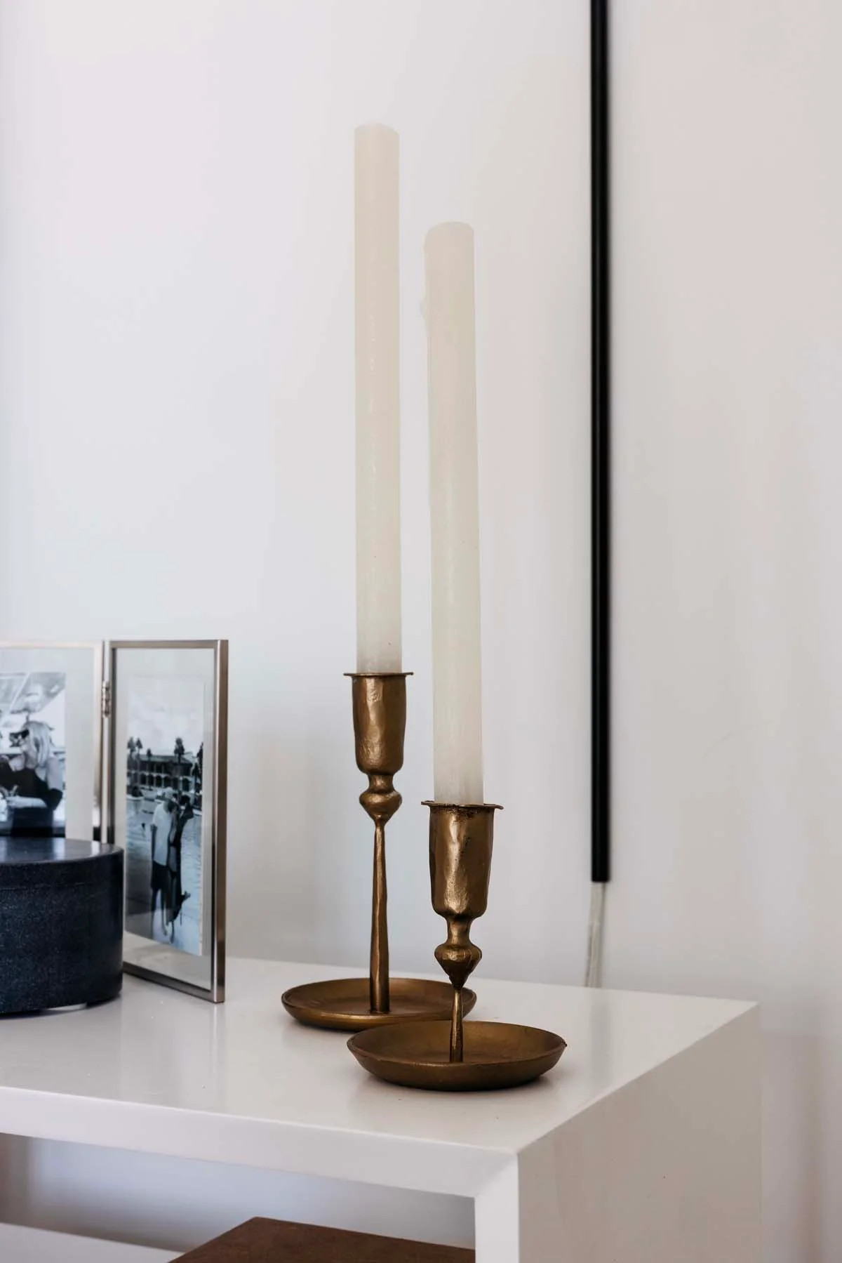 Valeria Candlestick - Brass - 3 Sizes | THELIFESTYLEDCO