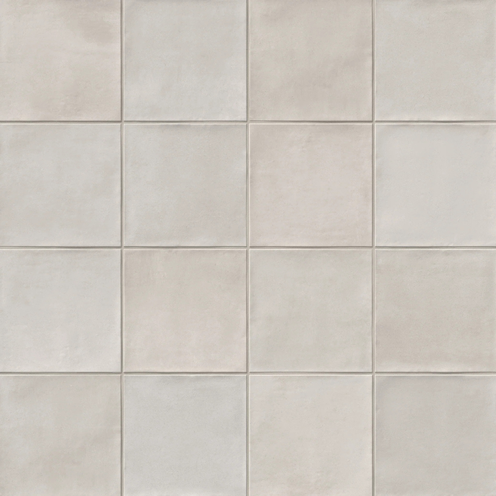 Karina 5.5x5.5 Matte Porcelain Tile in Greige | Edward Martin