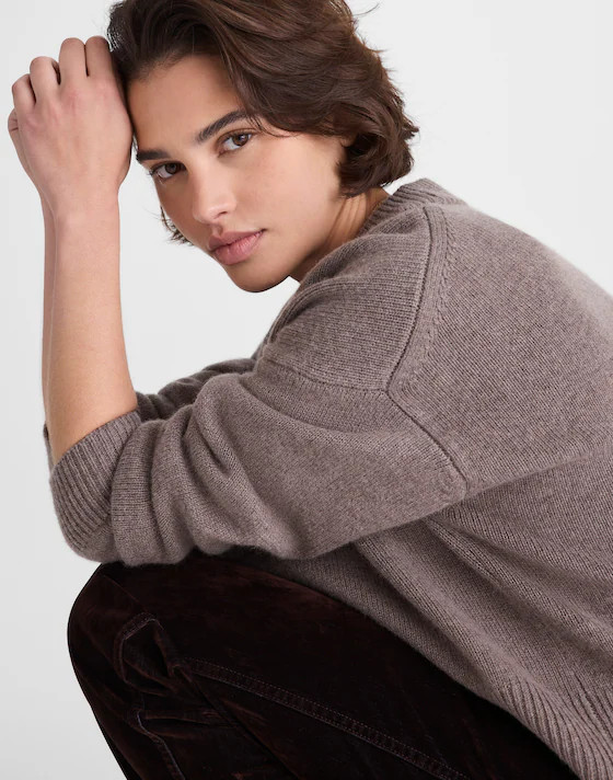 SoftWool Boxy Crewneck Sweater | Madewell