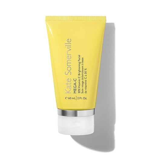 Kate Somerville Mega-C 30% Vitamin C Brightening Facial - Powerhouse Clinic-Grade Brightening Mas... | Amazon (US)
