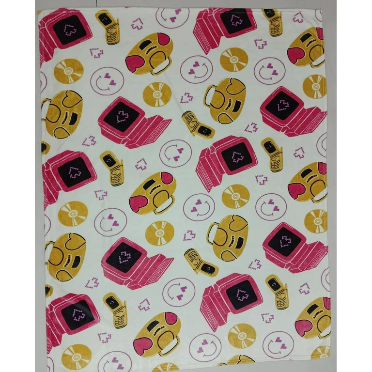 Way to Celebrate Super Soft Cozy Valentines Day Oversize Plush Throw Blankets, Technology | Walmart (US)