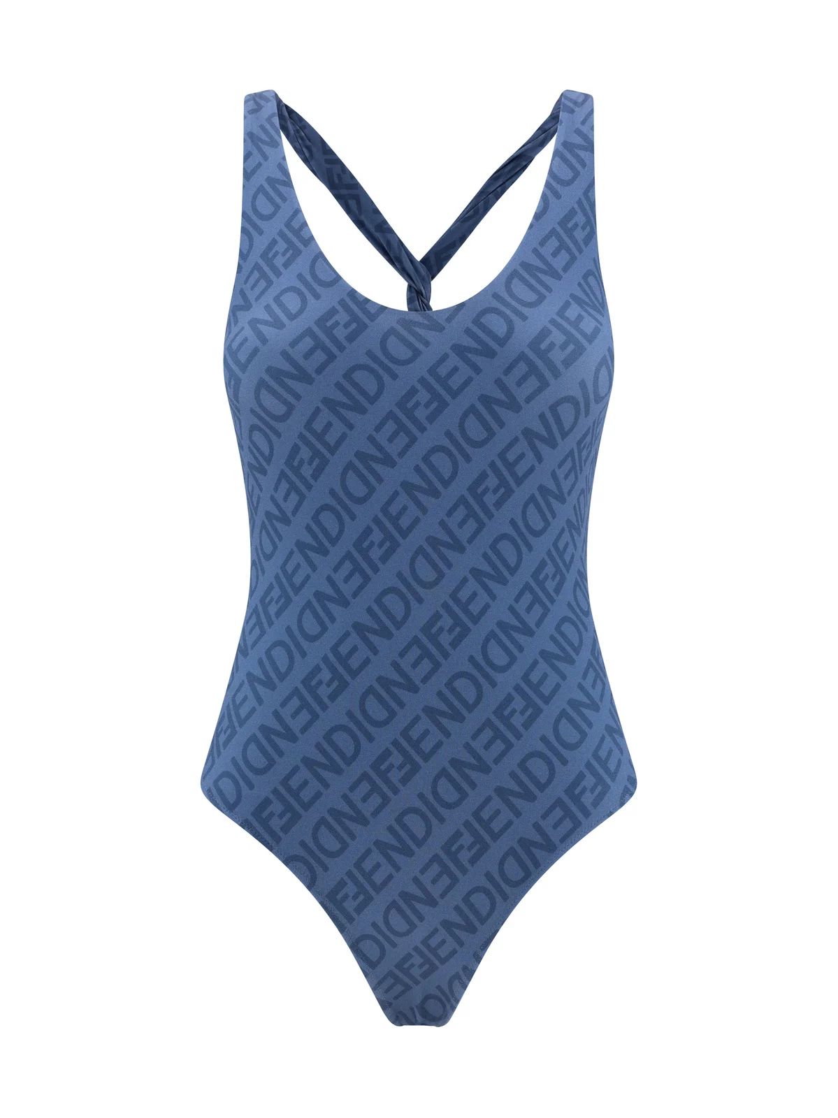 Fendi All-Over Logo Printed One-Piece Swimsuit | Cettire Global