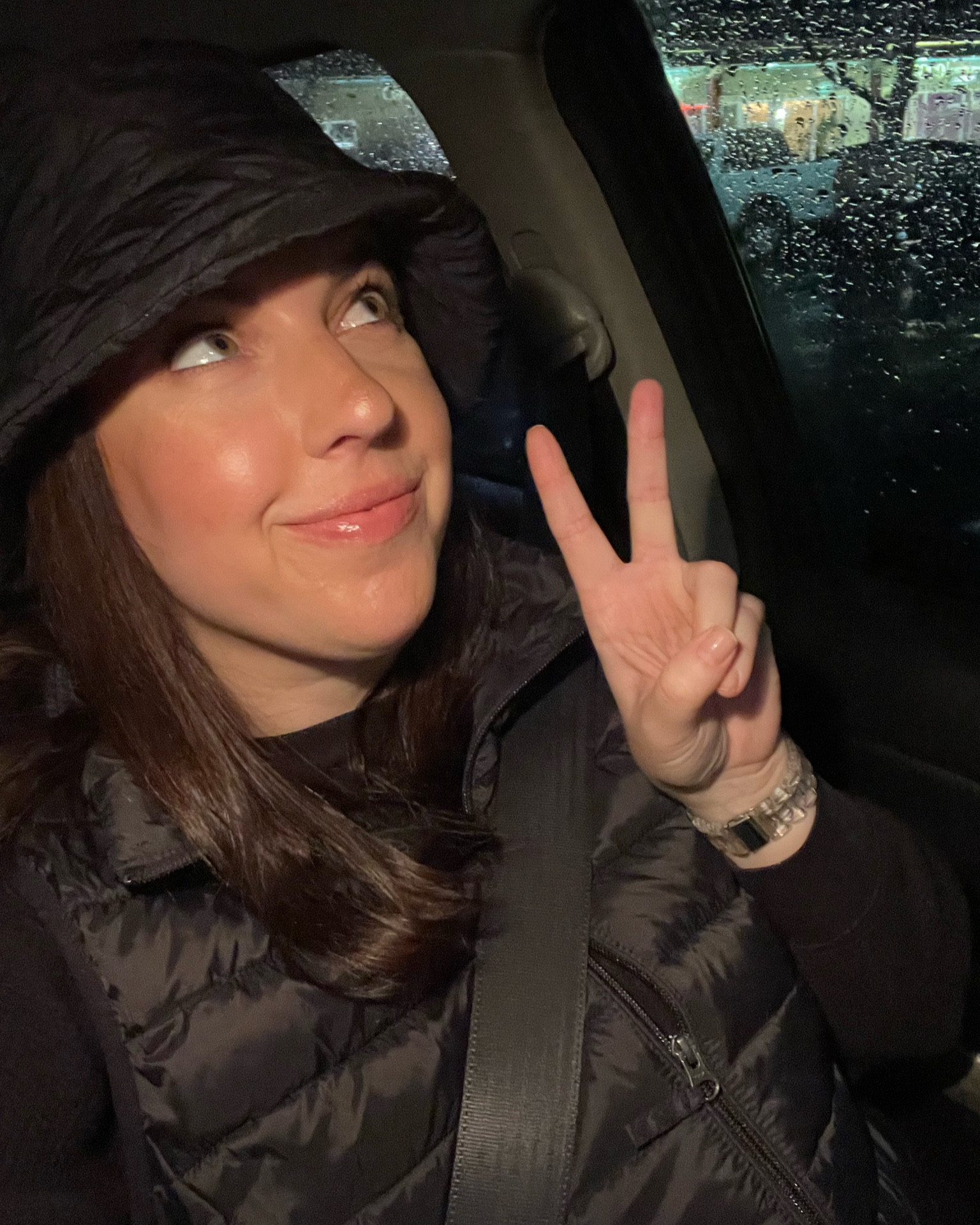 Rainy day outfit / winter outfit / puffer vest / down vest / quilted bucket hat / Amazon fashion / Walmart fashion

#LTKstyletip #LTKsalealert #LTKmidsize