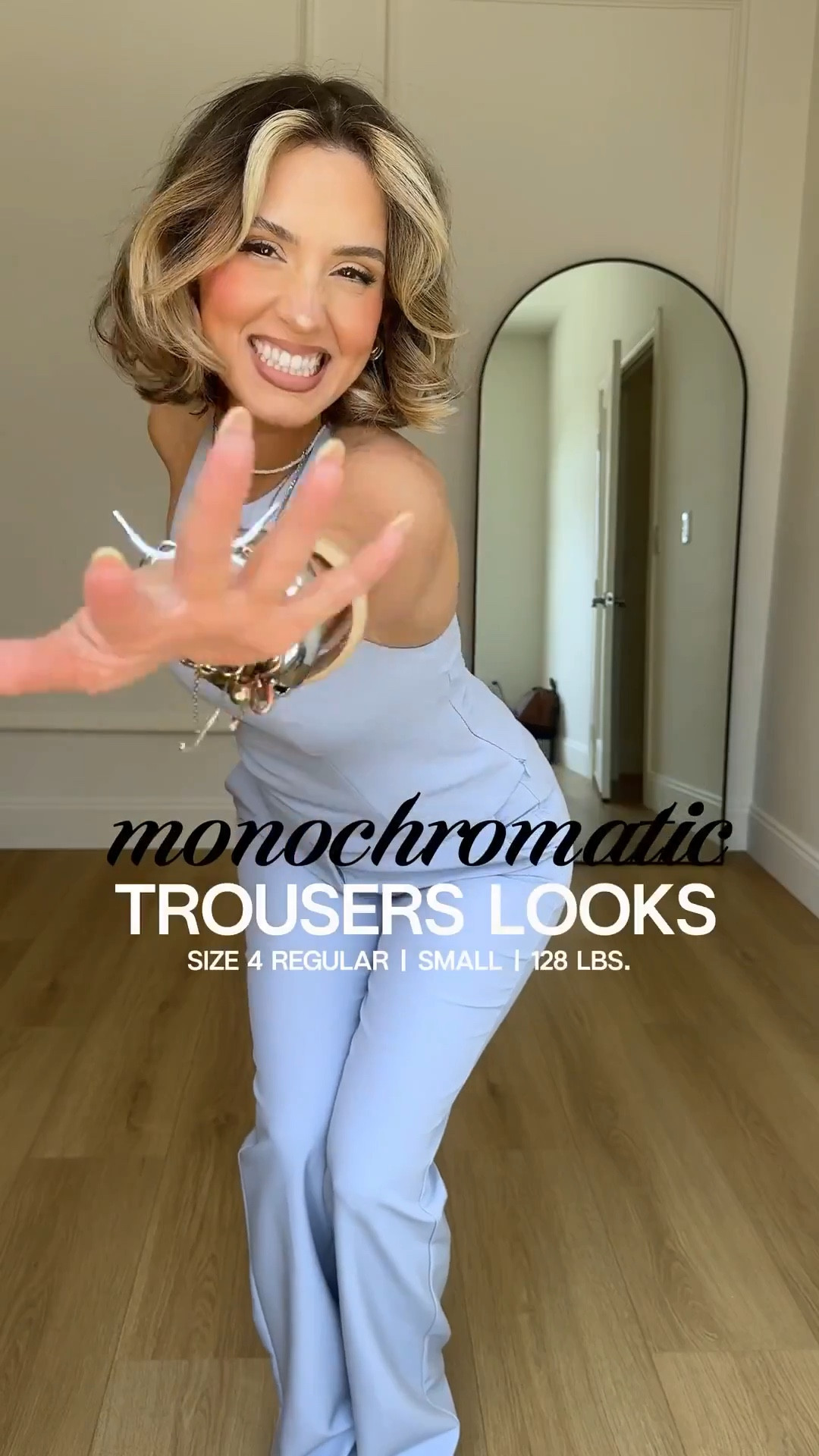 Omg these @Express trousers & essentials are ON SALE 👏🏼 #DressToExpress
#ExpressPartner

✔️ Wearing size 4 regular on long trousers
✔️Ankle trousers are size 4 SHORT 
✔️XS in all tops 



#LTKPetite #LTKgrwm #LTKootd