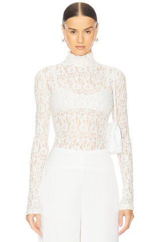 L'Academie by Marianna Kayden Top in Beige from Revolve.com | Revolve Clothing (Global)