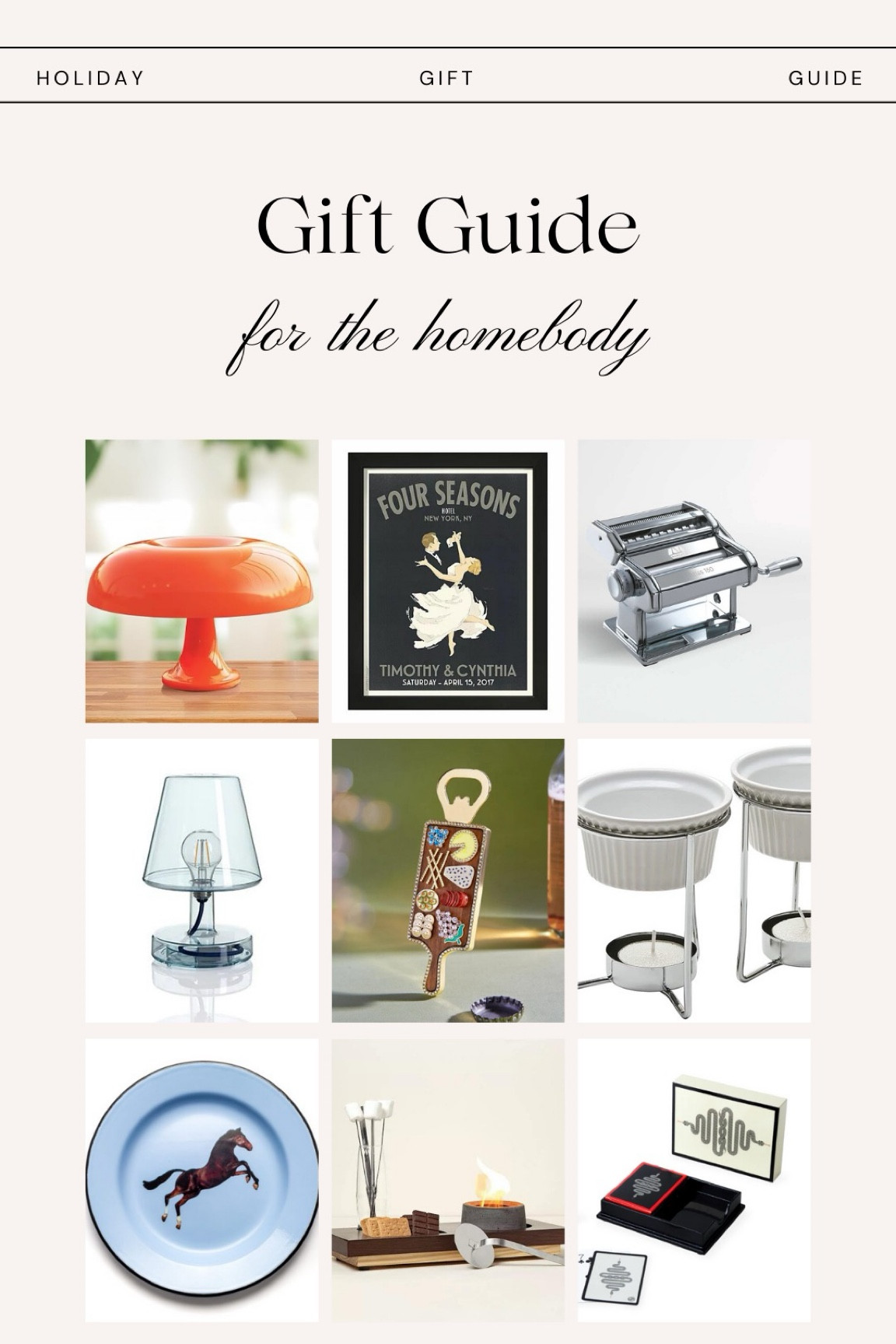 Gift guide for homebodies 

#LTKGiftGuide #LTKhome #LTKfindsunder100