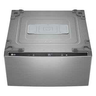 LG 27 in. 1 cu. ft. Laundry Pedestal Washer with Slim DD Motor in Graphite WD300CV - The Home Dep... | The Home Depot