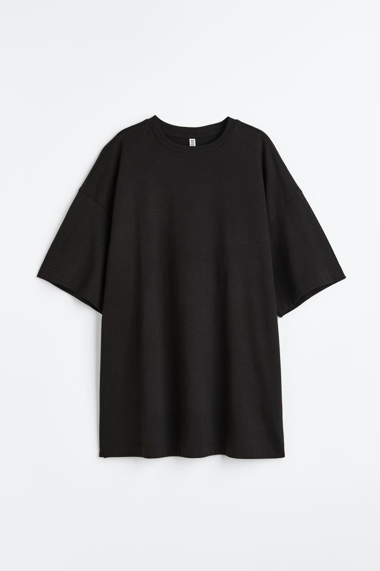 Oversized T-shirt - Black - Ladies | H&M US | H&M (US + CA)