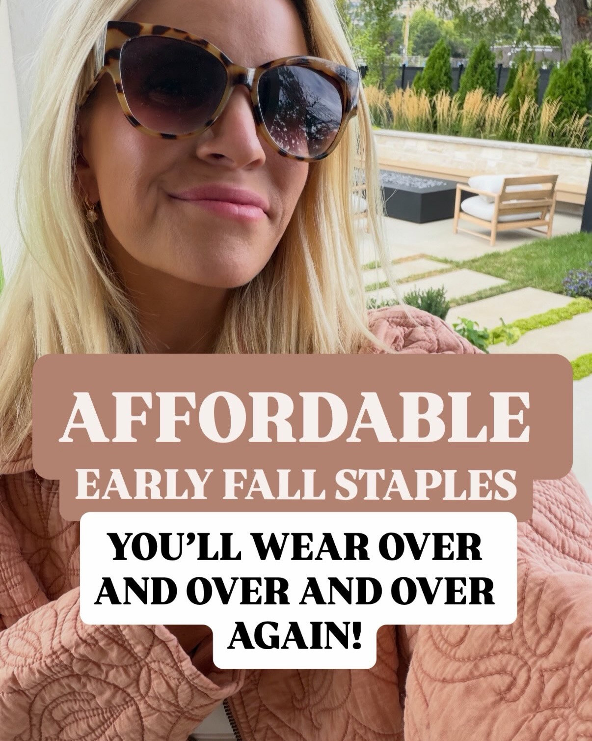 Comment SHOP and I’ll send links!! Affordable early fall staples you’ll wear over and over again!