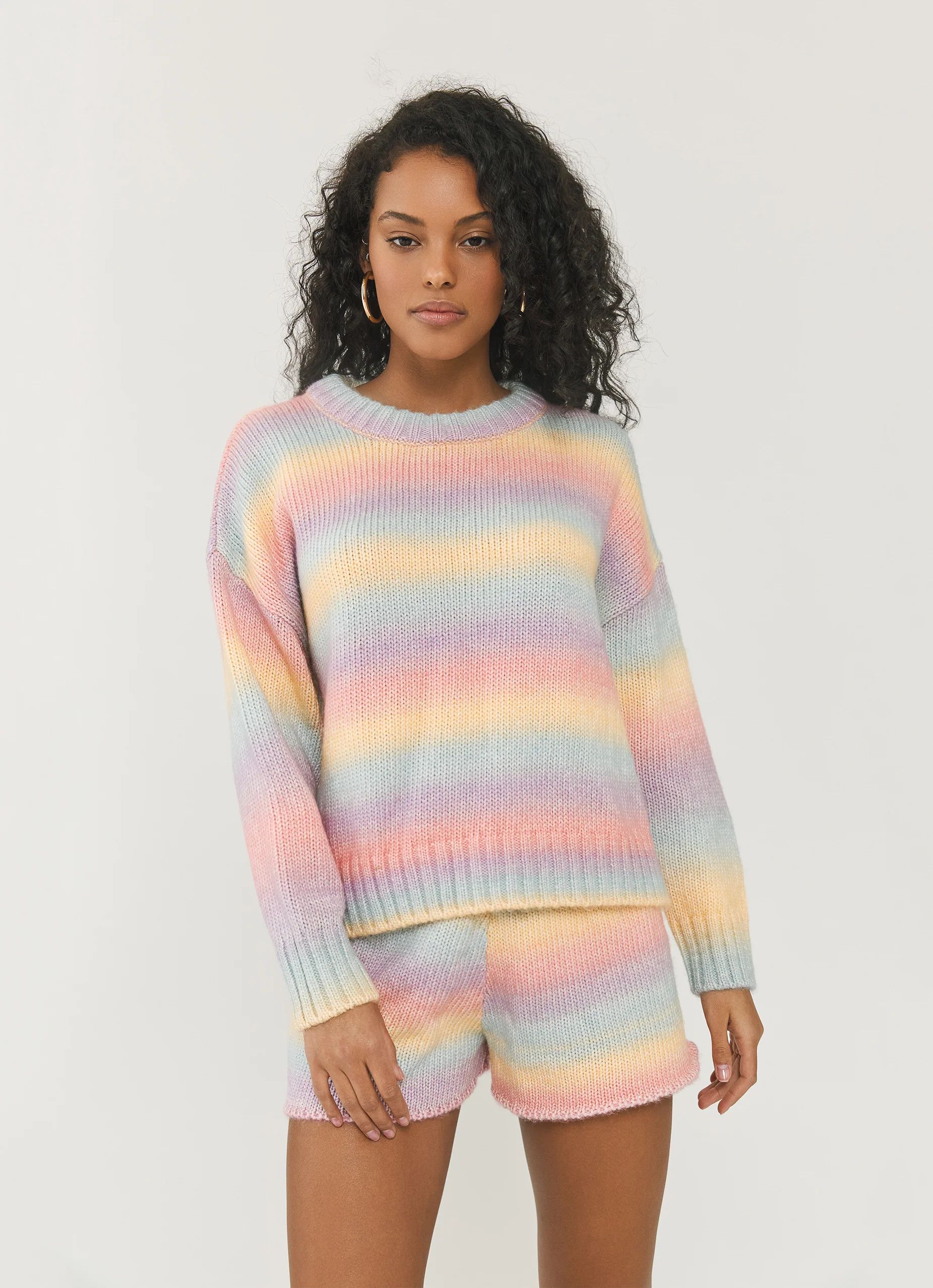 Poppy Ombre Sweater Pastel Multi | Something Navy | Something Navy