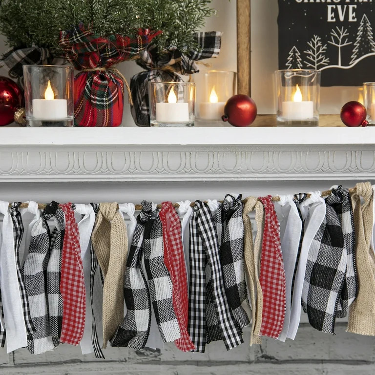 Offray Ribbon, Red 1 1/2 inch Gingham Woven Ribbon for Sewing, Crafts, and Gifting, 9 feet, 1 Eac... | Walmart (US)