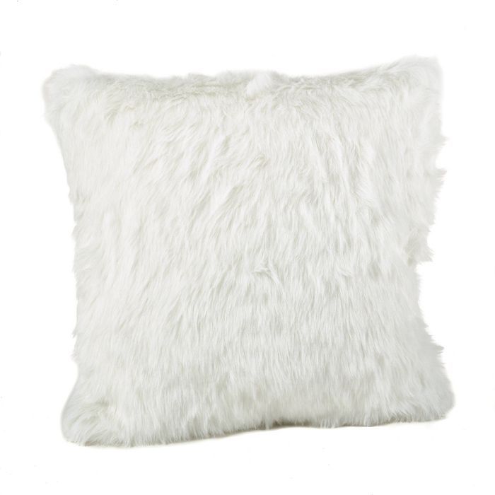 20"x20" Down Filled Faux Fur Throw Pillow - Saro Lifestyle | Target