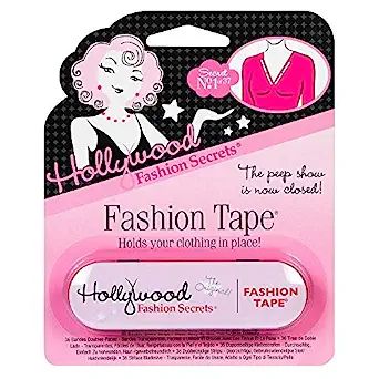 Hollywood Fashion Secrets Medical Quality Double-Stick Fashion Tape, 36 Strips, Tin, 1-Pack | Amazon (US)
