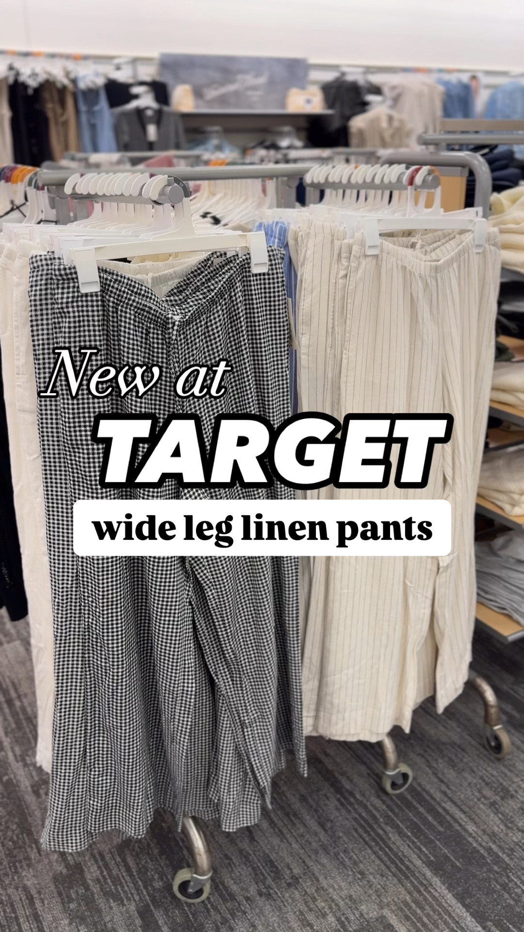 Wide leg linen pull on pants new at Target- with LENGTH OPTIONS! 🙌🏻 available sizes XS-4X, shirt, regular, and long. They come in 7 colors! They have pockets! They are $25 and I love the quality! I’m 5’7” and I grabbed the xs regular. Perfect to dress up or down, love for vacation, travel, and also as a swimsuit coverup! 🫶🏻

#LTKWatchNow #LTKStyleTip #LTKFindsUnder50