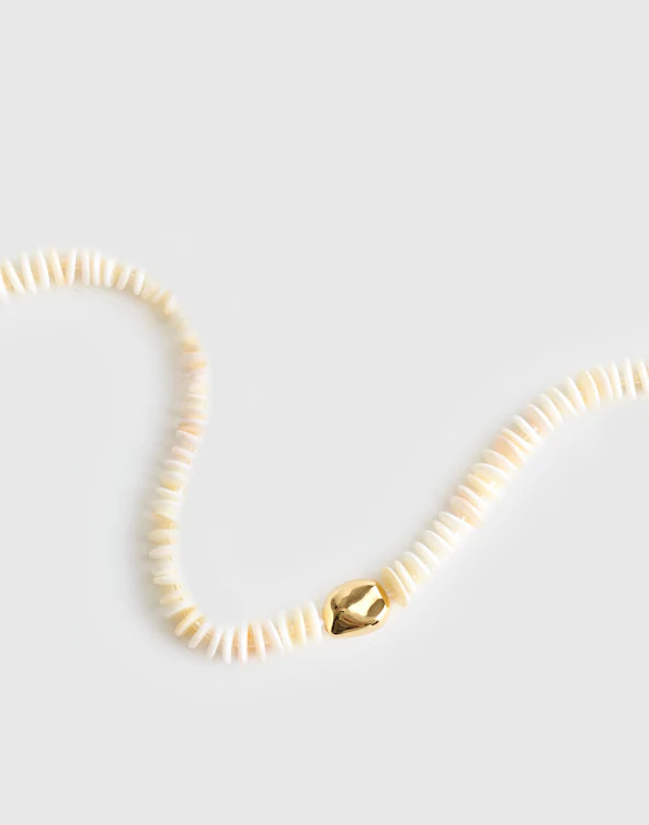 Sculptural Puka Shell Choker Necklace | Madewell
