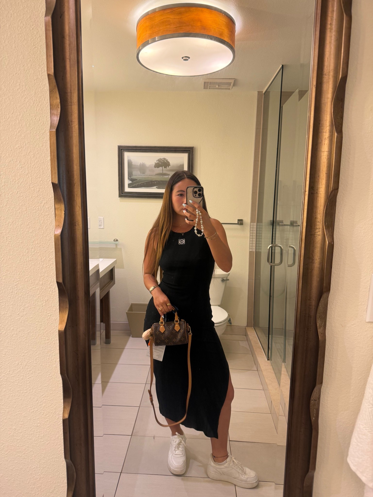 the players championship day 1 ootd 🖤

#LTKootd #LTKSeasonal #LTKSpringSale