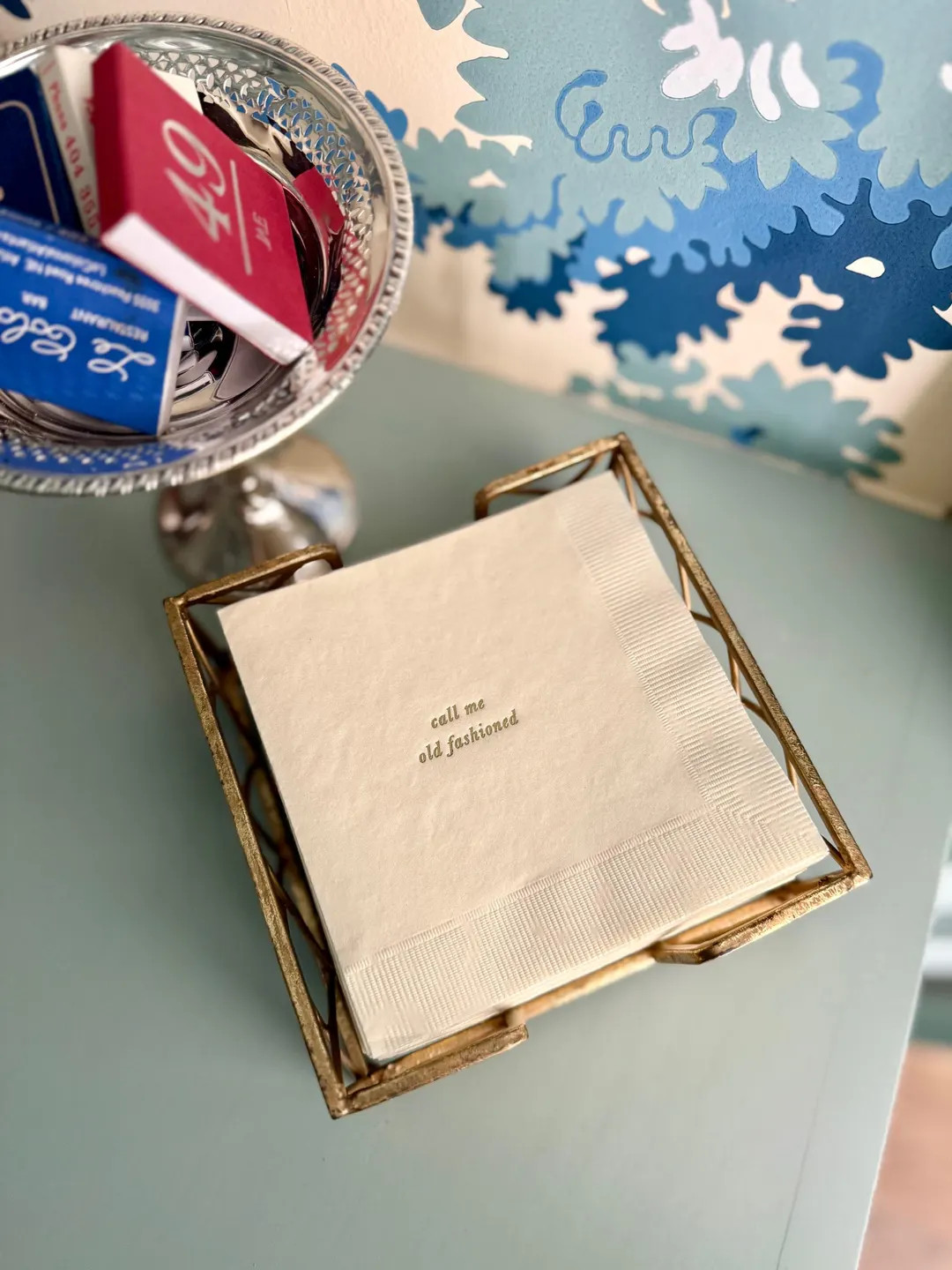 Call Me Old Fashioned - Cheeky Napkins in Ivory, Set of 20 - Etsy | Etsy (US)