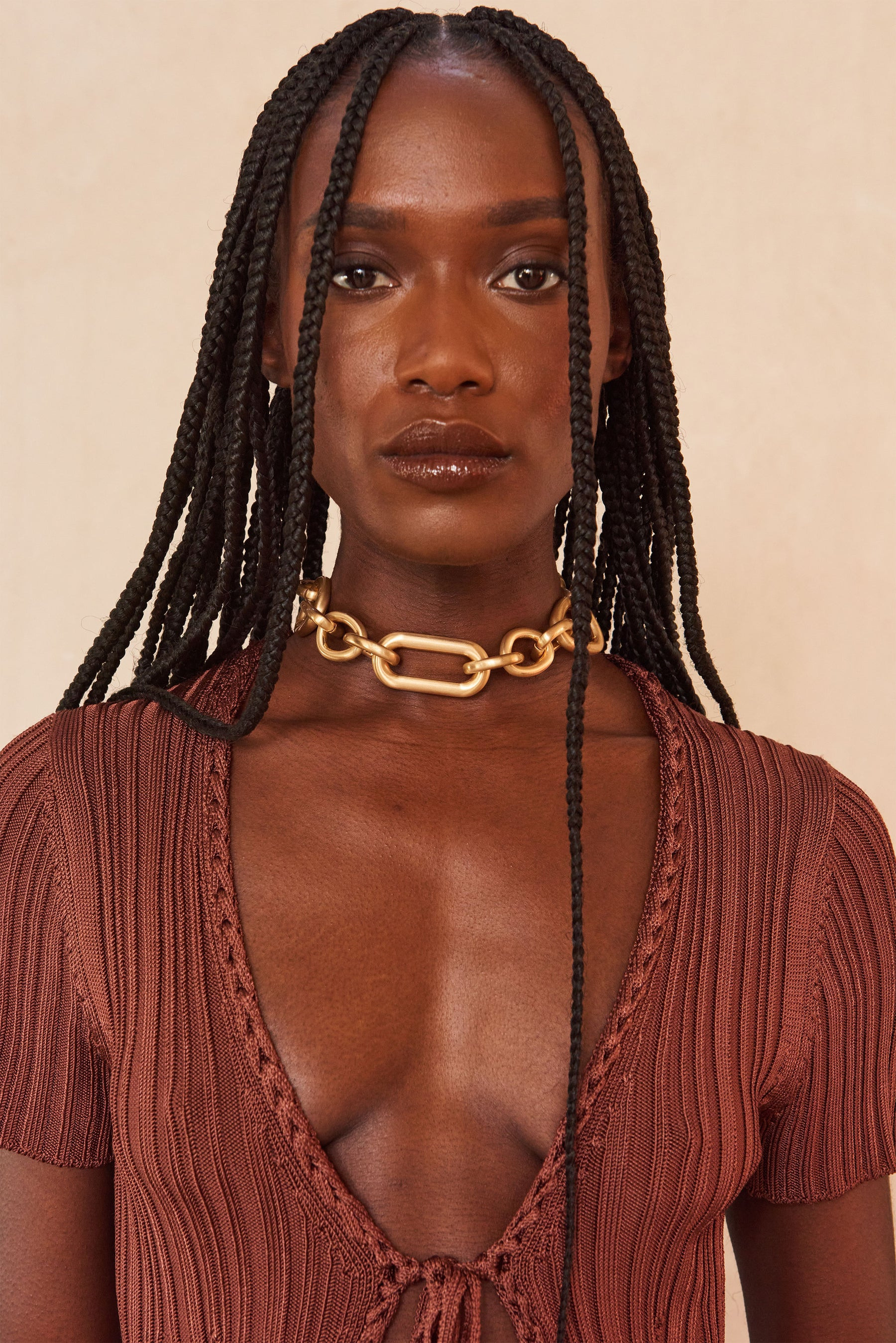 REYES NECKLACE - BRASS | Cult Gaia - US