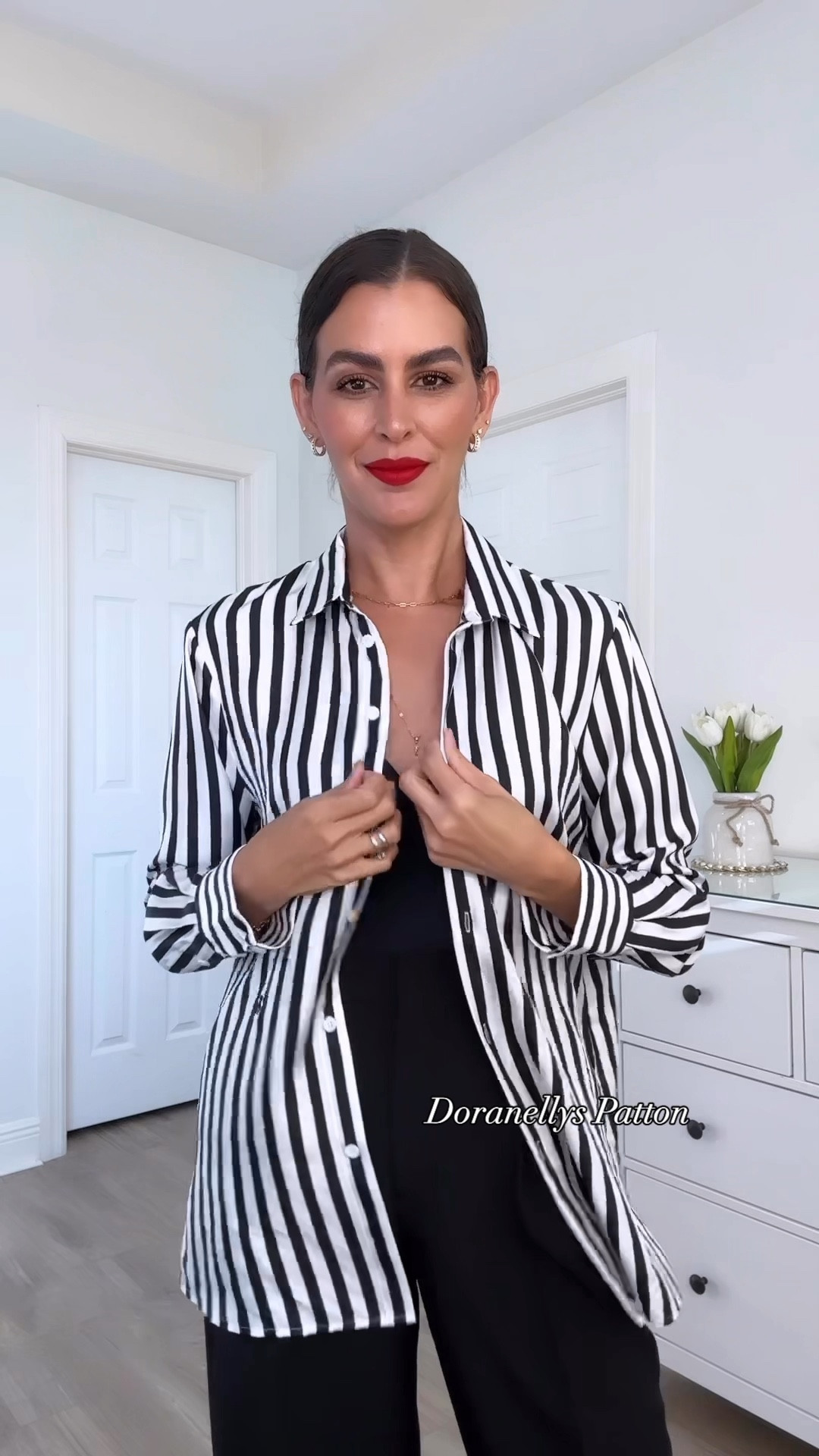 Size M in shirt. Size up in bra, runs small . Lipstick is feels so grand .

#LTKootd #LTKOver40 #LTKU