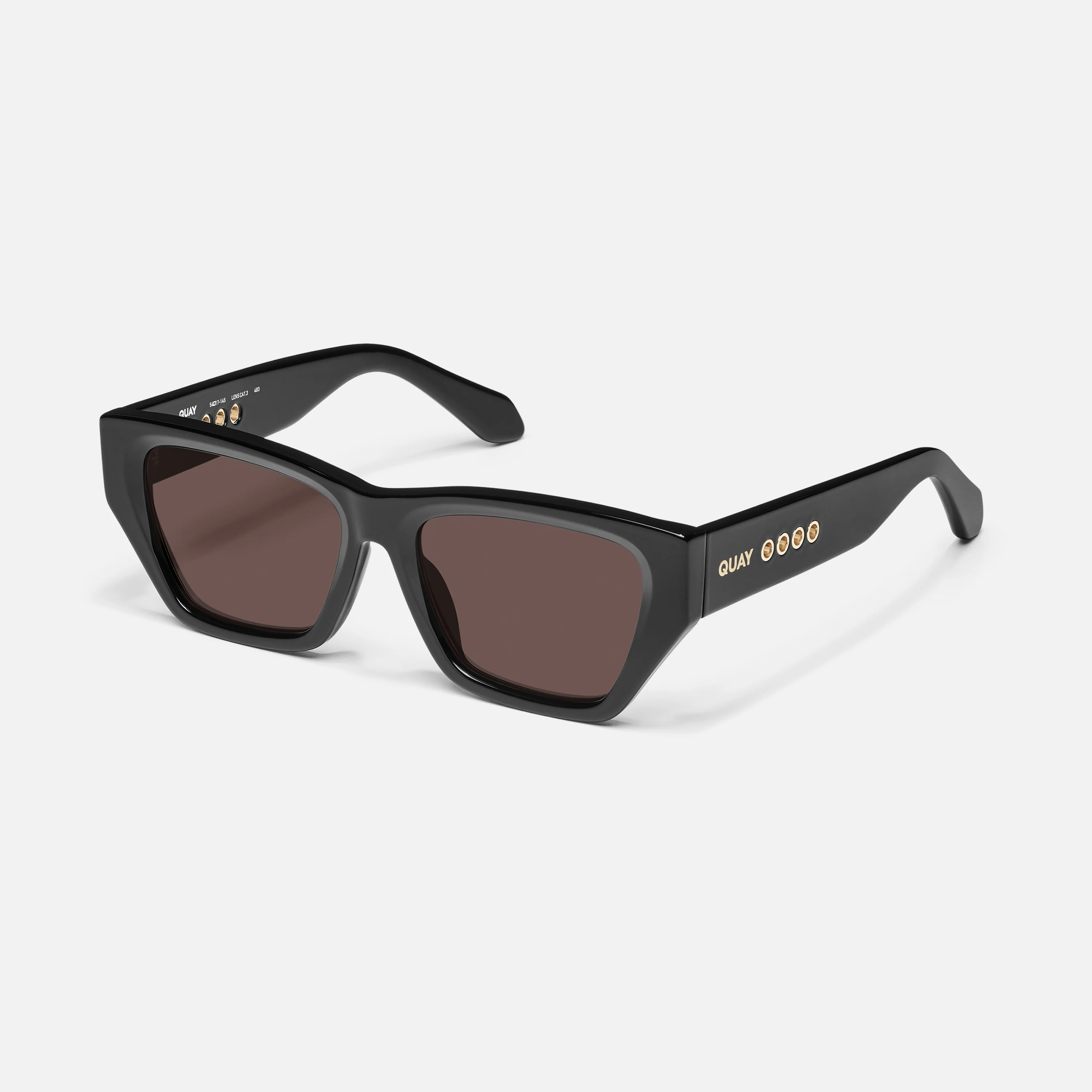 NO APOLOGIES - BLACK/BROWN | Quay Australia