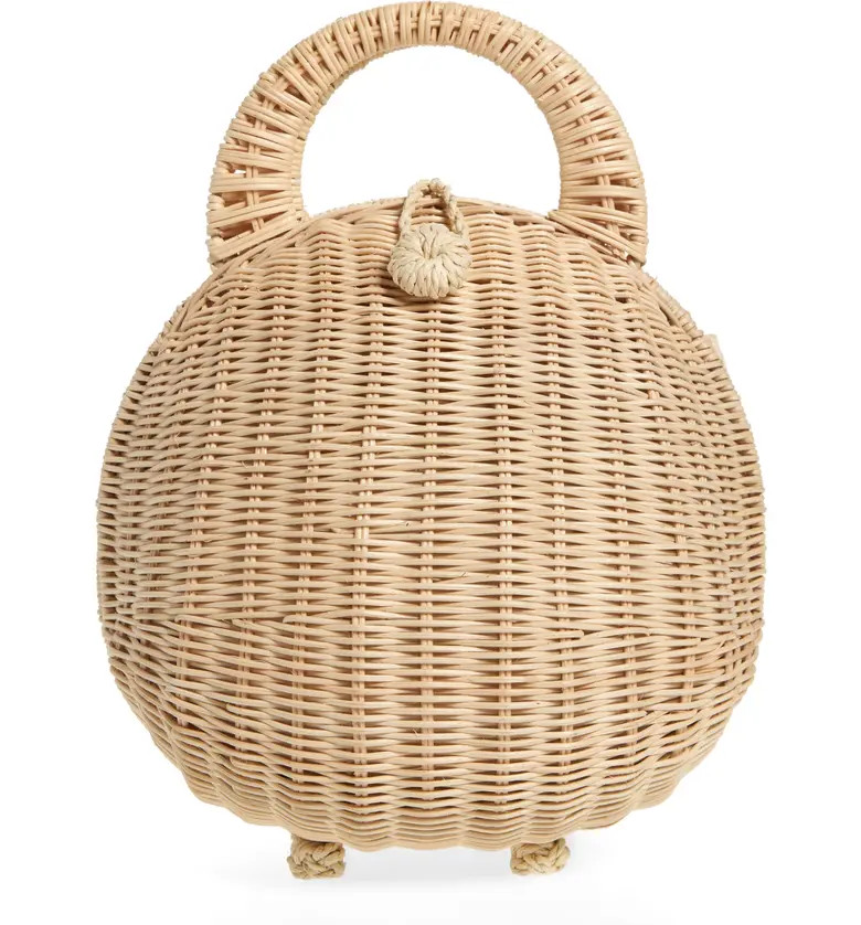 Millie Rattan Top Handle Bag | Nordstrom