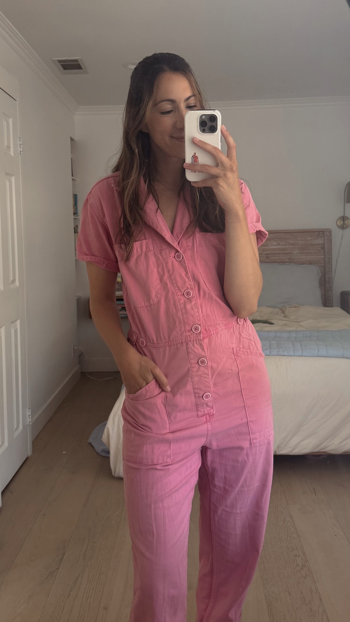 the perfect jumpsuit (with adjustable buttons on the sides - i wore it during pregnancy, too!)