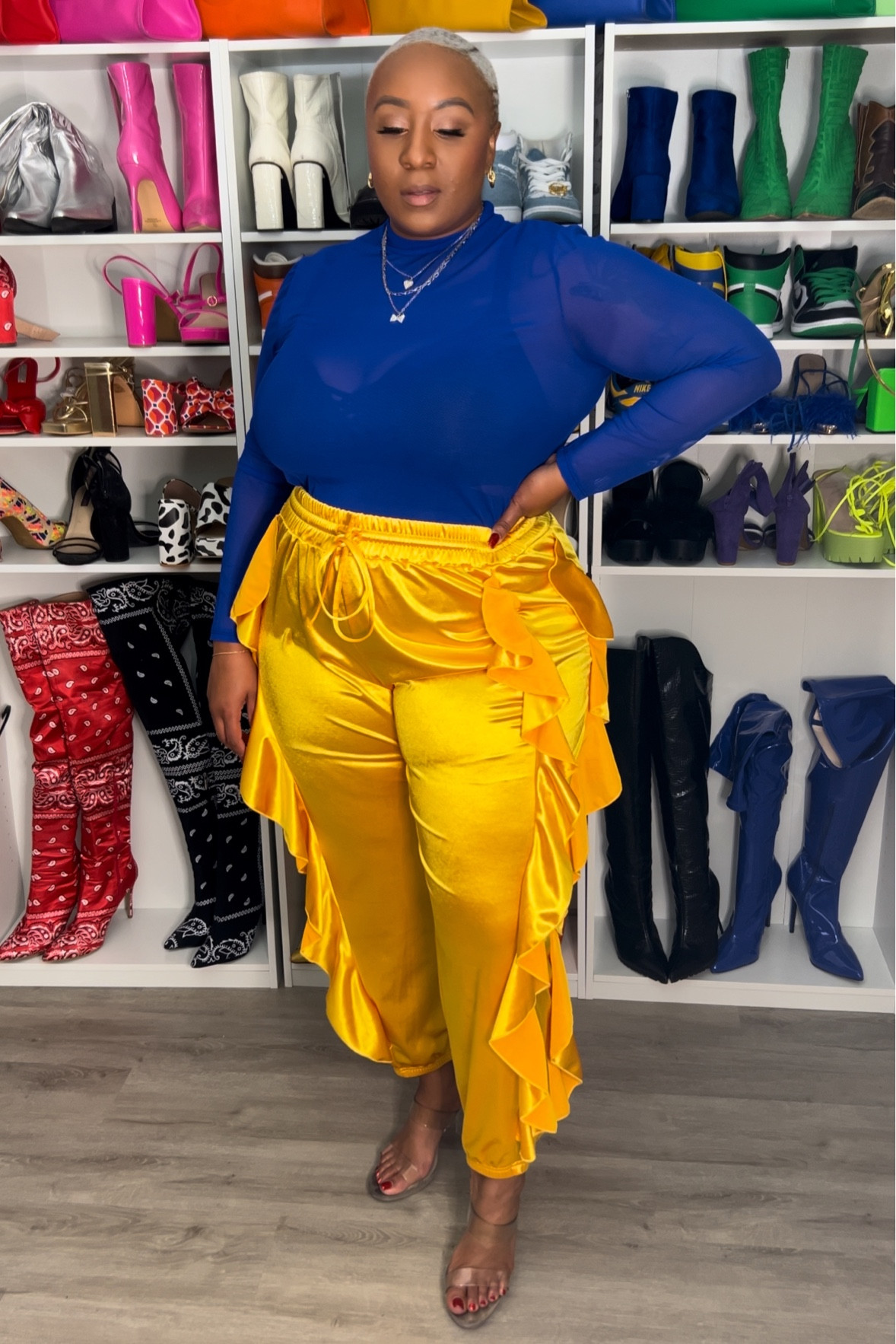 Blue & Gold | Sigma Gamma Rho | Plus Size | Winter outfit

#LTKfindsunder50 #LTKplussize #LTKstyletip