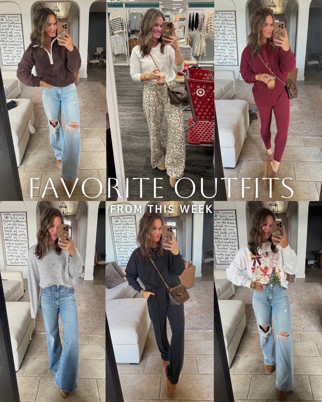 My favorite outfits from this week! 🤎 I love these matching sets from Aerie and Kohl’s, and these cozy tops paired with jeans are perfect for elevated casual looks. So many amazing finds to mix and match with!

#walmartfinds #targetfinds #aerie #amazonfinds #elevatedcasual #casualoutfit #loungewear #matchingset #athleisure #jeans #suede 

#LTKSeasonal #LTKgrwm #LTKootd