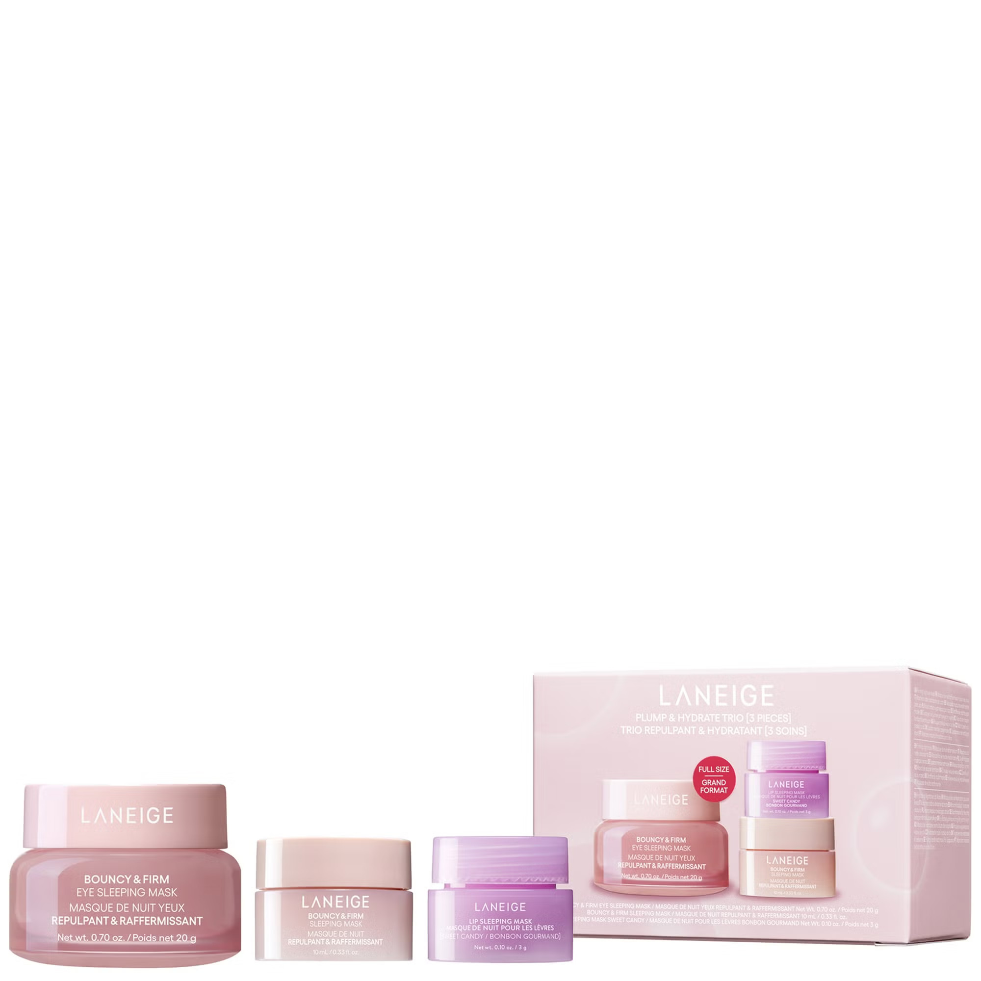 LANEIGE Plump & Hydrate Trio Set 3 Pieces | Cult Beauty