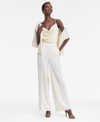 I.N.C. International Concepts Womens High Rise Wide Leg Pants Macys Exclusive | Macy's