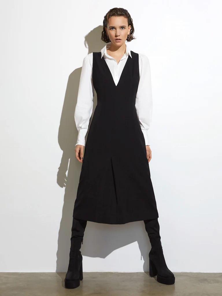 Harry Suiting Midi Dress | French Connection (UK)
