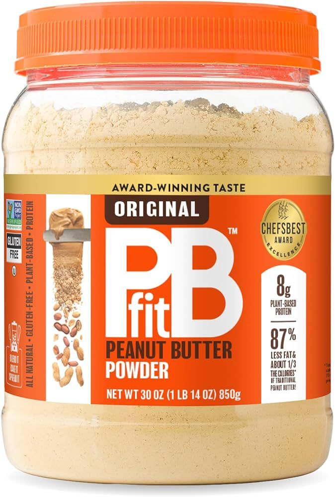 PBfit All-Natural Peanut Butter Powder, Powdered Peanut Spread From Real Roasted Pressed Peanuts,... | Amazon (US)