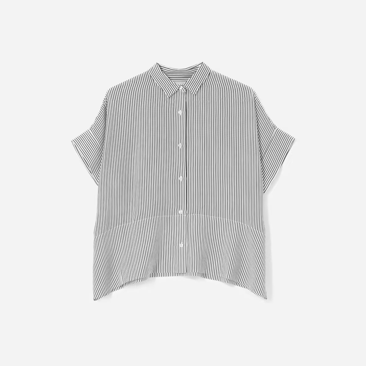 The Clean Silk Short-Sleeve Square Shirt | Everlane