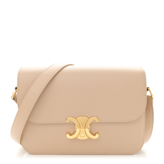 Shiny Calfskin Medium Triomphe Nude | FASHIONPHILE (US)