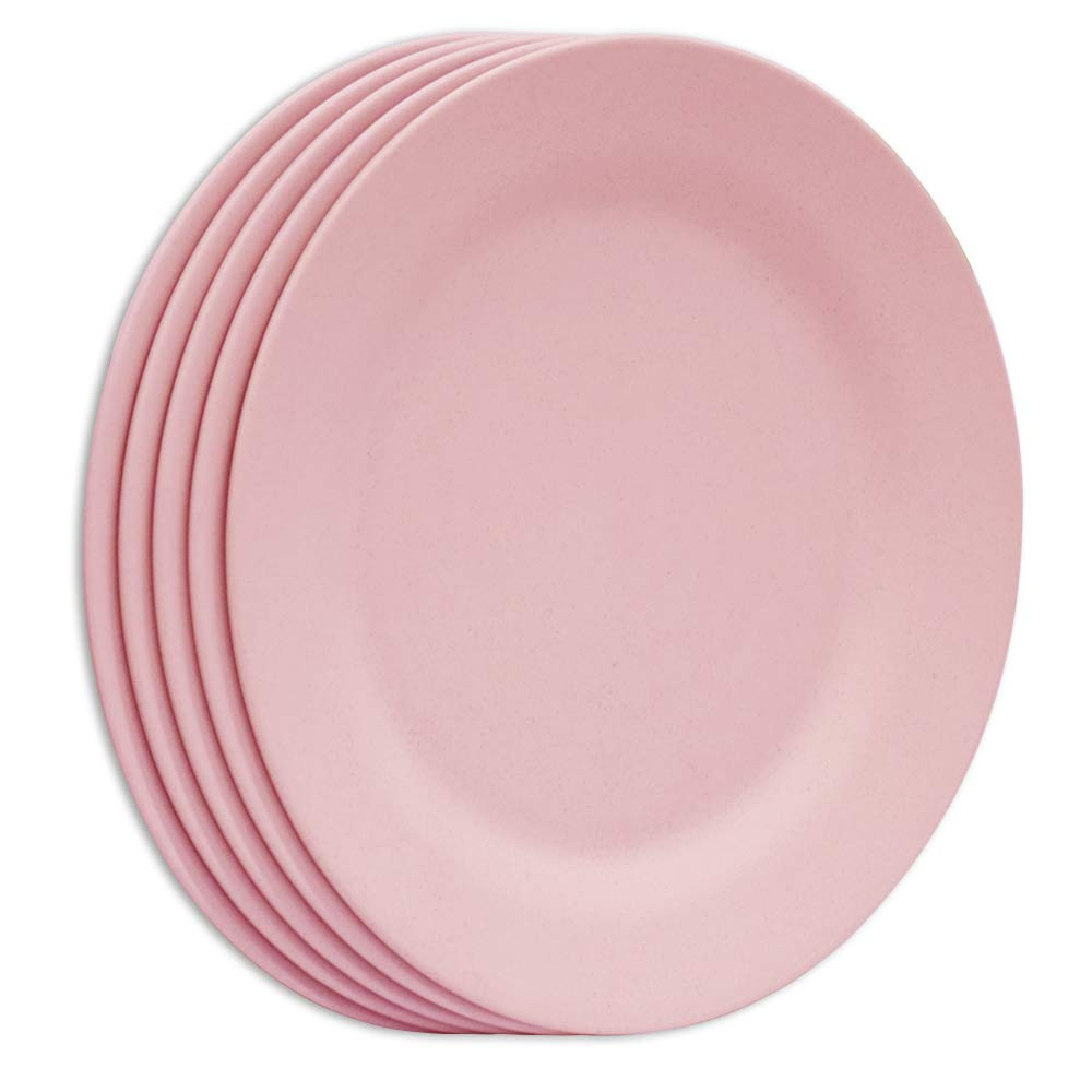 11 Inch Dinner Plate Set, Extra Large Pasta Plates, Unbreakable Dishes, Lightweight Wheat Straw S... | Amazon (US)