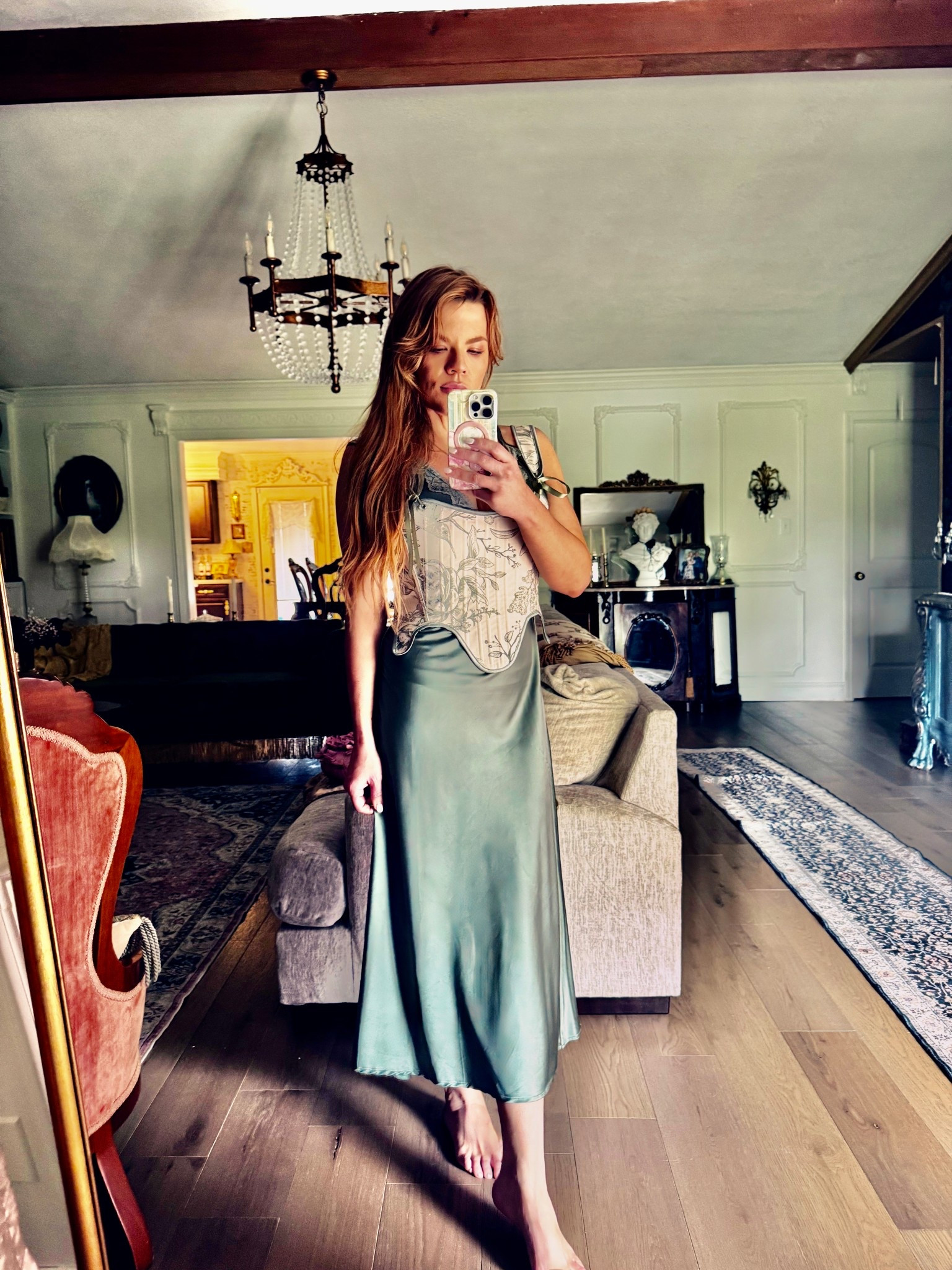 Only I would throw a silk nightgown on and a corset and call it a day 🧚‍♀️ At least it’s better than pajama pants and house shoes out in public 😝

#LTKOver40