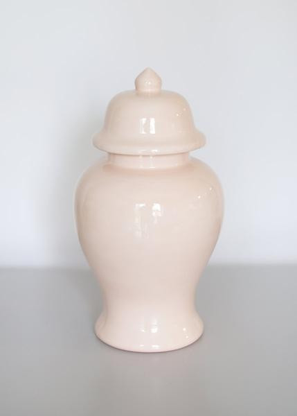 Blush Pink Ginger Jar - 13.5" Tall | Afloral (US)