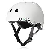 80Six Dual Certified Kids’ Bike, Scooter, and Skateboard Helmet, White Matte, Small / Medium - Ages  | Amazon (US)
