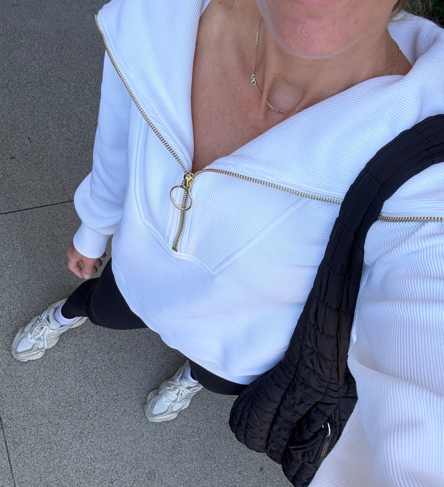 What I wore today ❤️ 

Varley, Revolve, black leggings, Abercrombie, everyday outfit, casual everyday outfit, school drop off outfit, running errands outfit, black and white outfit, fall outfits for women, mom style, everyday mom outfit, mom on the go, sport mom outfit 

#LTKootd #LTKgrwm #LTKmomlife